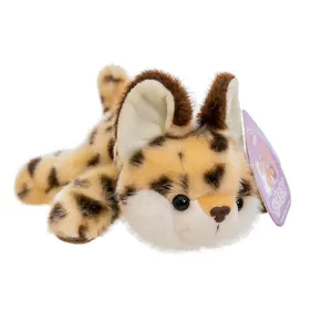 Aimant de réfrigérateur en peluche léopard mignon pour décoration intérieure