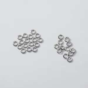 S925 sterling silver jump rings, open and closed connector loops for jewelry making