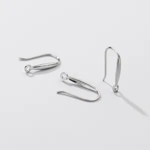 S925 sterling silver earring hook accessories for handmade DIY jewelry components