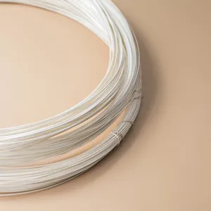Coil of high-quality S925 sterling silver wire for handmade DIY jewelry projects