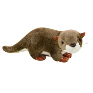Cute sea otter plush toy soft animal stuffed doll pillow for kids room decor gift