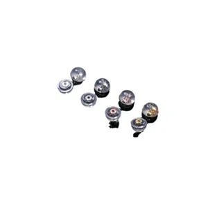 S925 sterling silver and silicone bullet earring backs for stud earrings