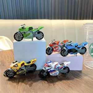 Cool Motorcycle Model Keychain ABS Plastic Racing Motorbike Keyring Backpack Pendant Mini Motorbike Key Chain Gifts for Men Boys