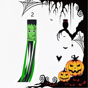 Halloween Frankenstein windsock flag for outdoor yard and garden party festival decoration