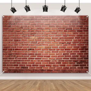 Red brick wall photography backdrop for studio portrait background