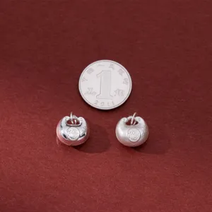 999 silver Fu character steelyard weight pendant DIY charm for handmade bracelet accessories