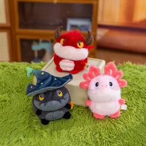 Peluches de monstres mignons avec jambes, poupées créatives pour cadeaux d'enfants.
