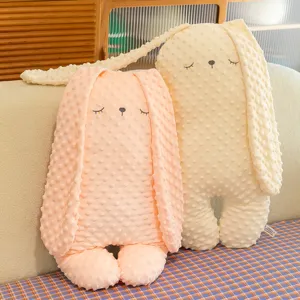 Simpatico peluche coniglio a pois morbido cuscino per bambini regalo bambina camera
