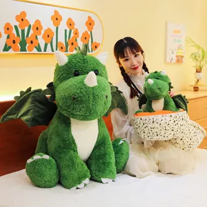 Niedlicher Dinosaurier Plüschtier Set Wandelndes Drachenei Kuscheltier Geburtstagsgeschenk