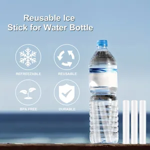 Bastoncini di ghiaccio in plastica riutilizzabili senza BPA per raffreddare bottiglie