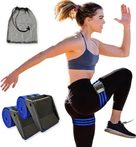 Fitness-BFR-Bänder zur Durchblutungsbeschränkung beim Beintraining für Frauen