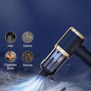 Portable wireless handheld car vacuum cleaner with powerful suction for home and auto