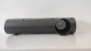 Side profile view of a dark grey automatic induction toothbrush holder and sanitizer.