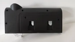 Rear view of the wall-mounted automatic toothpaste dispenser and toothbrush holder