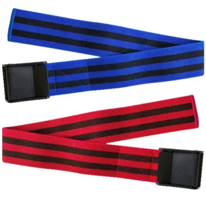 Adjustable BFR occlusion training bands for blood flow restriction muscle workout