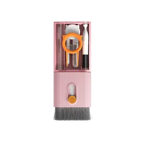 Kit de nettoyage électronique 10-en-1 avec brosse rétractable pour clavier et écouteurs