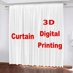 Eleganti tende bianche per finestre per la decorazione della camera e del soggiorno