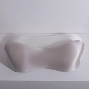 Almohada cervical refrescante de espuma viscoelástica con funda de seda para el cuello