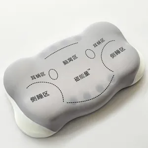 Ergonomisches Memory-Foam-Kissen mit Zonen für Nacken- und Seitenschläfer, sehr bequem.
