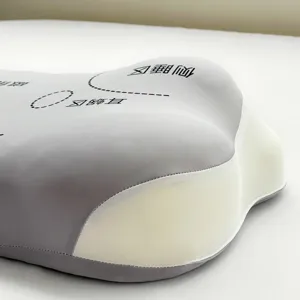 Ergonomisches Memory Foam Wolkenkissen mit Nackenstuetze fuer bequemen Seitenschlaf