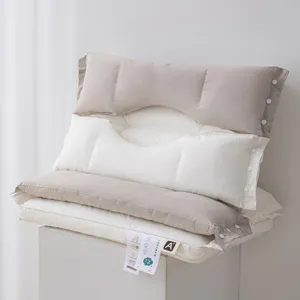 Cuscini ergonomici per trazione cervicale in cotone di Classe A con design staccabile