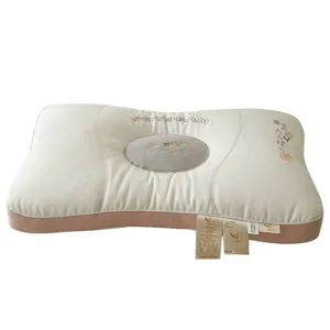 Almohada cervical de proteína de soja ergonómica para soporte de cuello y sueño sano
