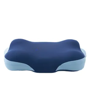 Almohada ergonómica de espuma viscoelástica 3D para soporte cervical y sueño