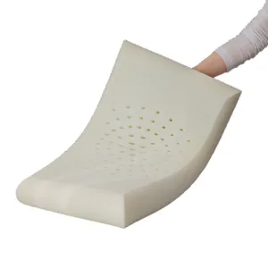 Almohada de espuma viscoelástica de rebote lento con soporte cervical diseño