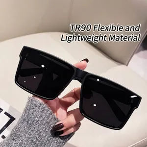 Polarisierte Überbrille Sonnenbrille Herren Damen UV400 Schutz Eckig Matt Fahren Sonnenbrille Über Korrekturbrille