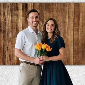 Rustikaler Holz Fotografie Hintergrund für Studio Porträt Party Dekoration Vintage Holzdeko