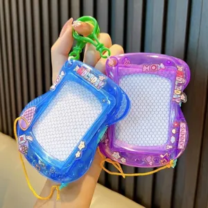 Mini Magnetic Drawing Board Keychain Cute Portable Educational Handwriting Tablet Painting Toy For Kids Party Gift