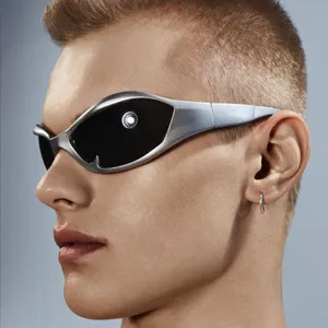 Y2K Personalized Sunglasses Hip Hop Future Style Shades For Men Women UV400 Shield Eyewear Fashion Streetwear Accessory