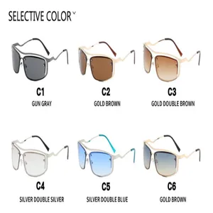 Guide complet des variantes de lunettes de soleil steampunk Y2K en six couleurs uniques