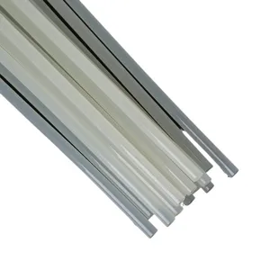Set of high-viscosity hot melt glue sticks in 7mm and 11mm for DIY craft projects.