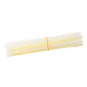 Transparent hot melt glue sticks bundle for DIY crafts and jewelry making
