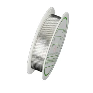 High-quality silver copper wire roll for professional DIY jewelry making and crafts