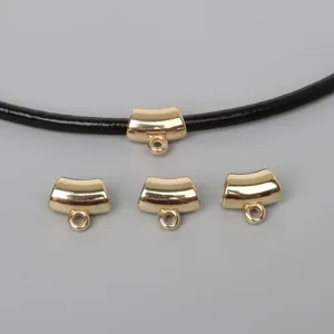 Goldene CCB-Bogen-Anhängerösen für die DIY-Halsketten und Armbänder-Herstellung