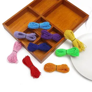 High-elastic round round multicolor elastic cord bundles for DIY jewelry and crafts