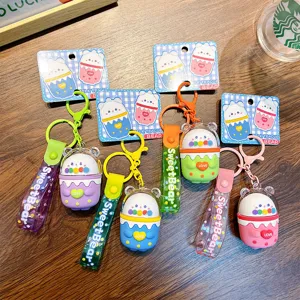 Simpatici portachiavi a forma di orsetto con cinturini SweetBear in vari colori