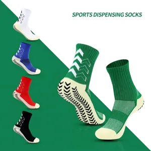 Antislip professionele sportsokken met siliconen noppen voor hardlopen en voetbal