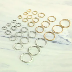 DIY Jewelry Making Iron Twisted Open Jump Rings And Closed Rings Metal Connectors For Earring Necklace Crafts Supplies Findings