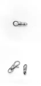 Mousquetons pivotants en acier inoxydable et boucles à balles pour laisses d'animaux