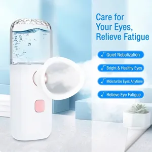 Portable nano atomization eye sprayer for moisturizing and refreshing eyes