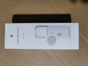 Packaging box of portable nano mist eye sprayer for dry eye relief and hydration