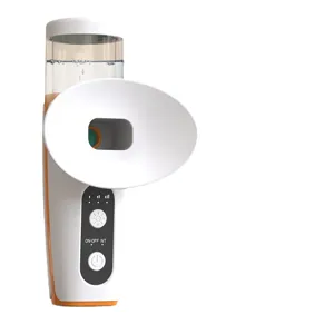 Portable handheld heated eye steamer and mister for eye care and moisturizing relief