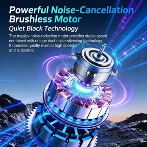 Powerful brushless motor for portable waist cooling fan with high speed performance