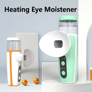 Masseur hydratant pour les yeux à vapeur rechargeable pour soulager la fatigue