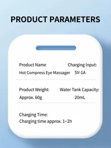 Comprehensive technical parameters for portable steam eye mist massager and moisturizer