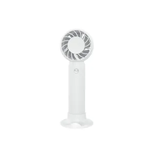 Tragbarer 609 Turbo Handventilator Mit Handyhalter Basis USB Aufladbar 3 Geschwindigkeiten Kühlventilator Für Büro Zuhause