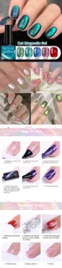 Guida passo-passo per applicazione e rimozione smalto gel magnetico LILY'CUTE